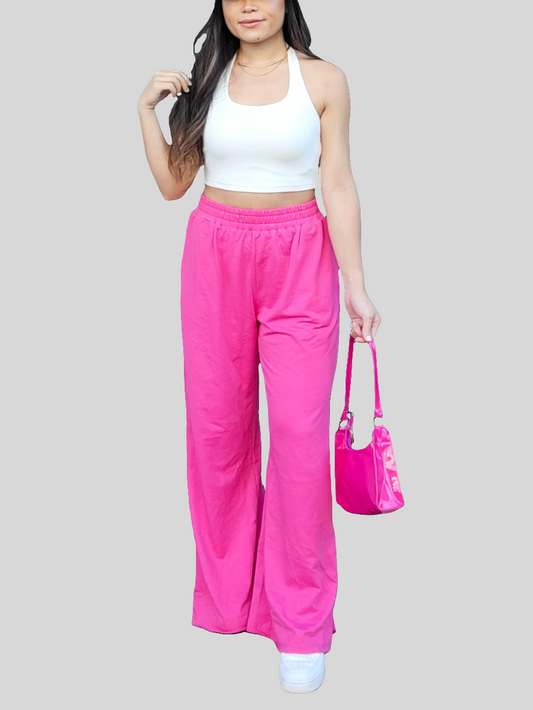 Wide leg Pocketed Pants